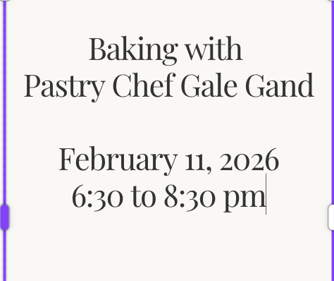Baking With Pastry Chef Gale Gand